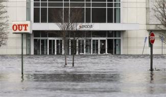 Warwick Mall Flooded